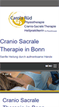 Mobile Screenshot of cranio-sakral.com